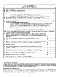 Form SC W-4 South Carolina Employee&#039;s Withholding Allowance Certificate - South Carolina, Page 3