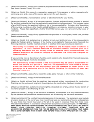 SCDCA Form CCRC-01 Initial Application for Ccrc License - South Carolina, Page 6
