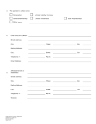 SCDCA Form CCRC-03 Application for Ccrc Renewal License - South Carolina, Page 2
