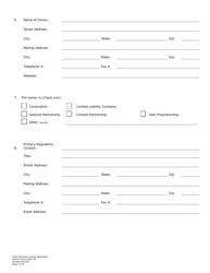 SCDCA Form CCRC-03 Application for Ccrc Renewal License - South Carolina, Page 3