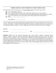 Pawnbroker Owner/Employee Verification Form - South Carolina, Page 2
