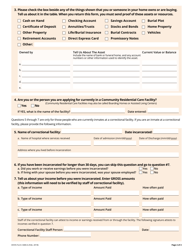 DHHS Form 3400-A Additional Information for Select Medicaid Programs - South Carolina, Page 2