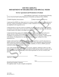 Document preview: Service Agreement and Permission to Evaluate - Sample - South Carolina