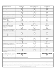 Potential to Impact Groundwater Evaluation Form (Wastewater Effluent, Sludge and Septage Land Application) - South Carolina, Page 2