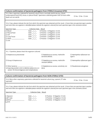 DHEC Form 3151 Influenza-Associated Mortality Case Report Form - South Carolina, Page 3