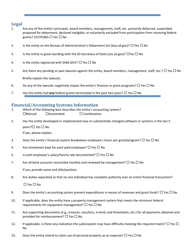 Subrecipient Questionnaire - South Dakota, Page 2