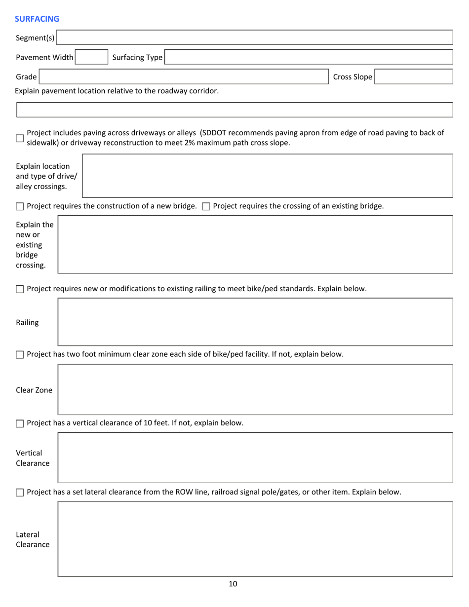 Project Scope of Work - South Dakota, Page 10