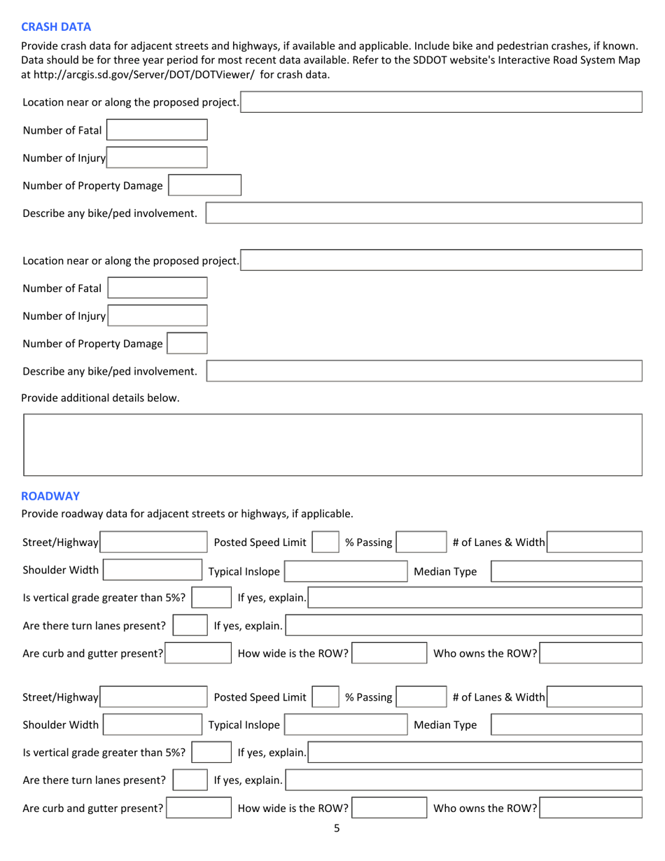 Project Scope of Work - South Dakota, Page 5