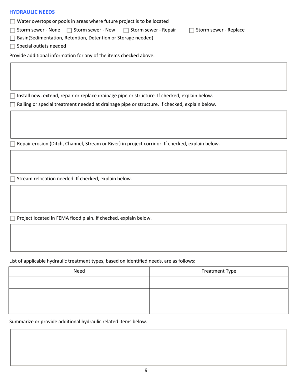 Project Scope of Work - South Dakota, Page 9