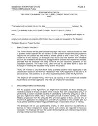 Sisseton-Wahpeton Oyate Tribal Employment Rights Office Compliance Plan - South Dakota, Page 2