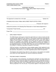 Standing Rock Sioux Tribe Tribal Employment Rights Office Compliance Plan - South Dakota, Page 2