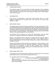 Rosebud Sioux Tribe Tribal Employment and Contracting Rights Office Compliance Plan - South Dakota, Page 3