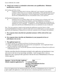 Form DHS-RS-358 Service Provider Application - South Dakota, Page 2