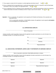 SD Form 0269 Application for Firm License - South Dakota, Page 3