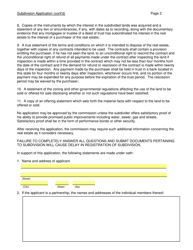 SD Form 0284 Subdivision Application - South Dakota, Page 2