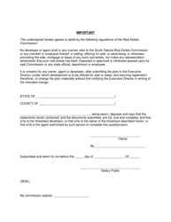 SD Form 0286 Timeshare Application - South Dakota, Page 5