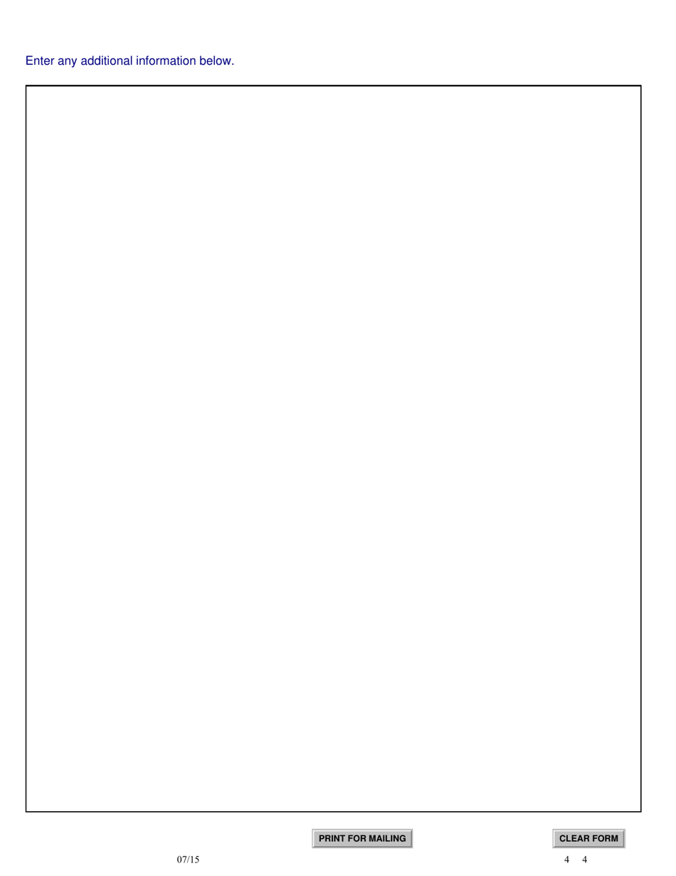 SD Form 0058 Application for Issuance of Appraiser Certificate / License by Reciprocity - South Dakota, Page 4