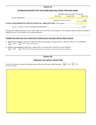 SD Form 1925 Application to Establish a Bank Branch - South Dakota, Page 5