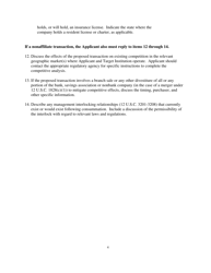 SD Form 1987 Interagency Bank Merger Act Application - South Dakota, Page 7