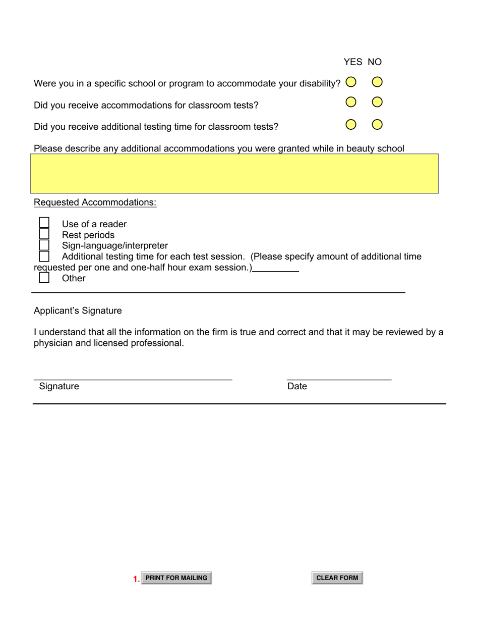 Ada Form A Sd Form 1401 Fill Out Sign Online And Download Fillable Pdf South Dakota 3515