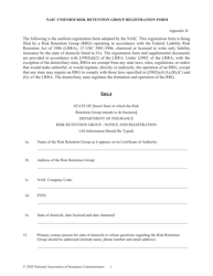 Risk Retention Group (Rrg) Registration Packet to Do the Business of Insurance - South Dakota, Page 4