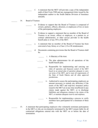 Multiple Employer Trust Application for Authorization - South Dakota, Page 5