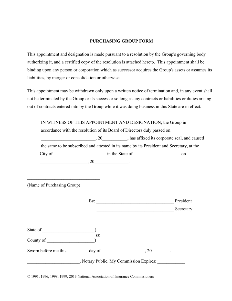 Risk Purchasing Group Registration Packet - South Dakota, Page 10