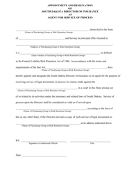 Risk Purchasing Group Registration Packet - South Dakota, Page 11