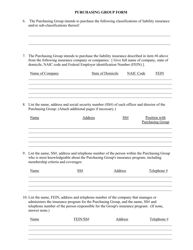 Risk Purchasing Group Registration Packet - South Dakota, Page 6