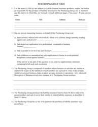 Risk Purchasing Group Registration Packet - South Dakota, Page 7