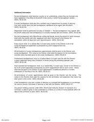 SD Form 1852 Application for License as a Bail Bondsperson - South Dakota, Page 3