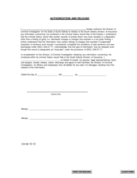 SD Form 1852 Application for License as a Bail Bondsperson - South Dakota, Page 7
