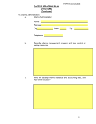 SD Form 2352 Captive Insurance Company Application - South Dakota, Page 20