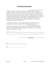 Application for License as a Bail Bond Runner - South Dakota, Page 5