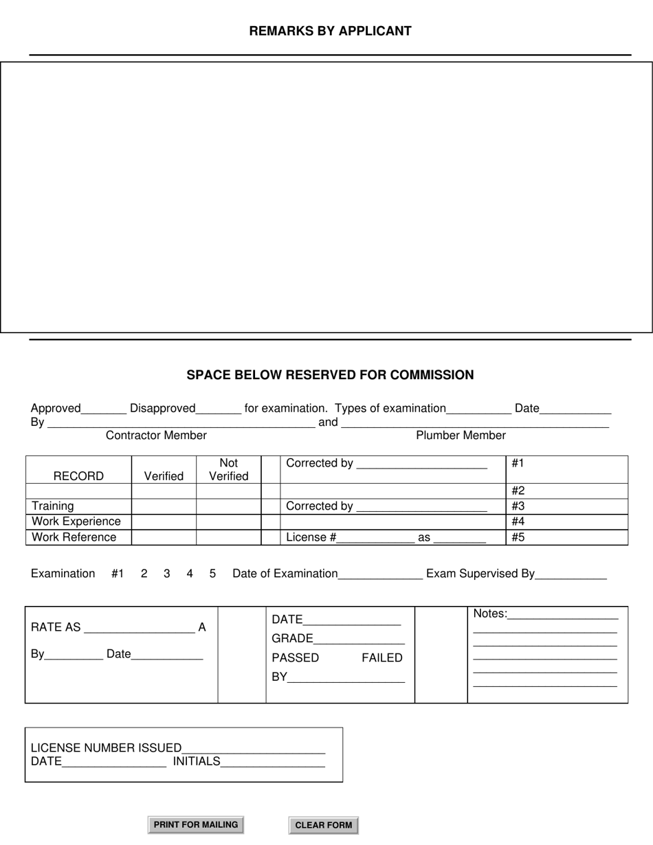 SD Form 0258 (PB201B) Application for License - South Dakota, Page 4