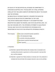 SD Form 1437 Solicitation of Interest Form - South Dakota, Page 2
