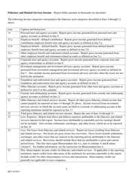 Instructions for Fiduciary and Related Services Report - South Dakota, Page 5