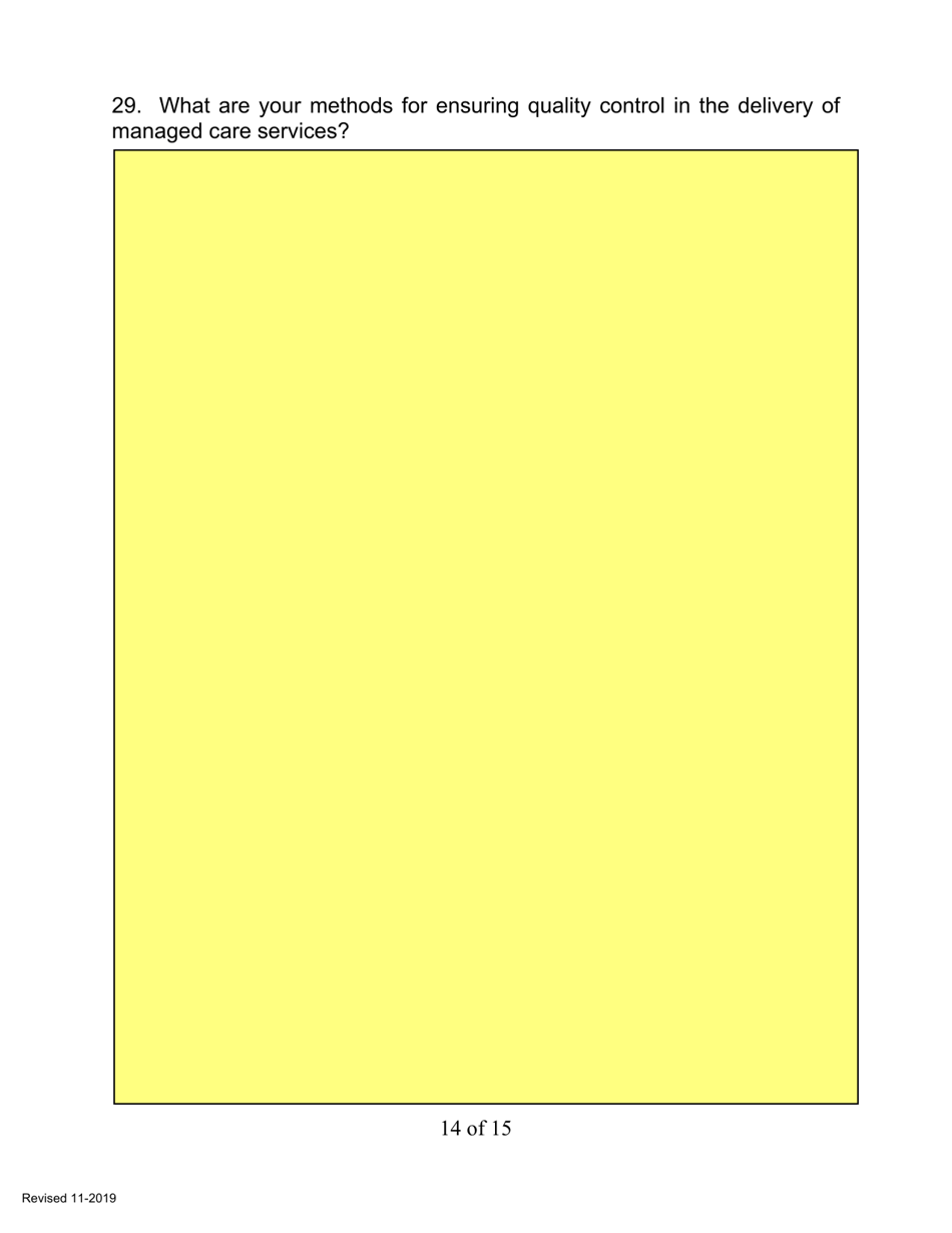 SD Form 0815 Application for Certification of Case Management Plan - South Dakota, Page 14