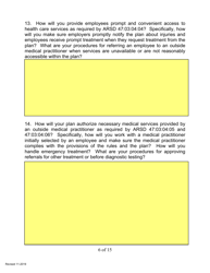 SD Form 0815 Application for Certification of Case Management Plan - South Dakota, Page 6