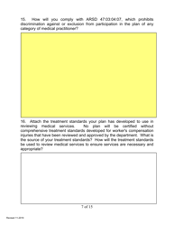 SD Form 0815 Application for Certification of Case Management Plan - South Dakota, Page 7