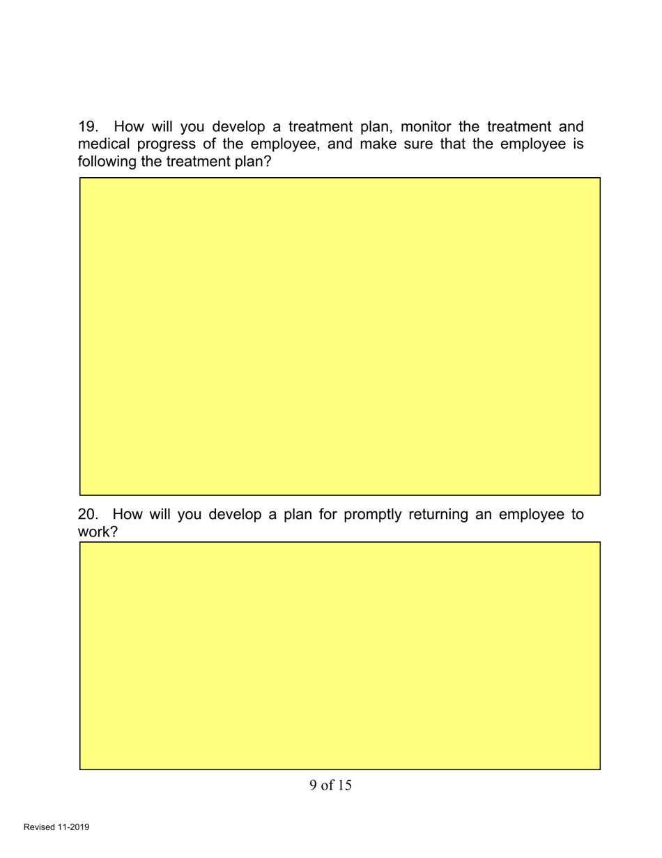 SD Form 0815 Application for Certification of Case Management Plan - South Dakota, Page 9