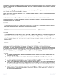 Complaint Information Form - South Dakota, Page 5