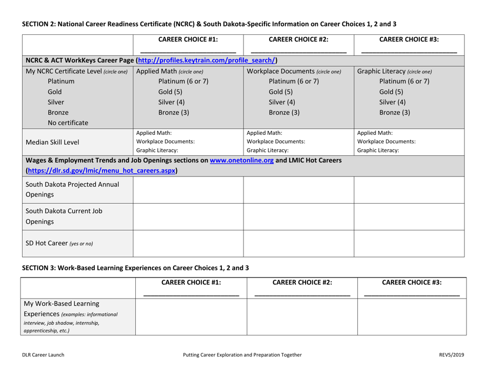 Putting Career Exploration and Preparation Together - South Dakota, Page 2