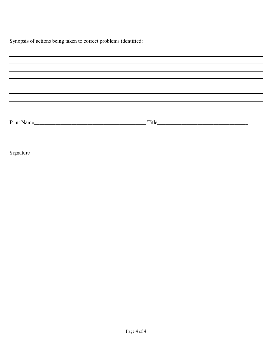 Tennessee Health Carrier Grievance Reporting Register - Tennessee, Page 4