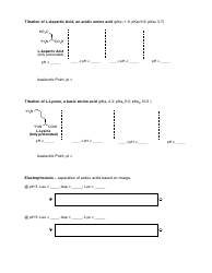 Chem 108b, Lecture 16, Amino Acids Worksheet - University of California, Page 2