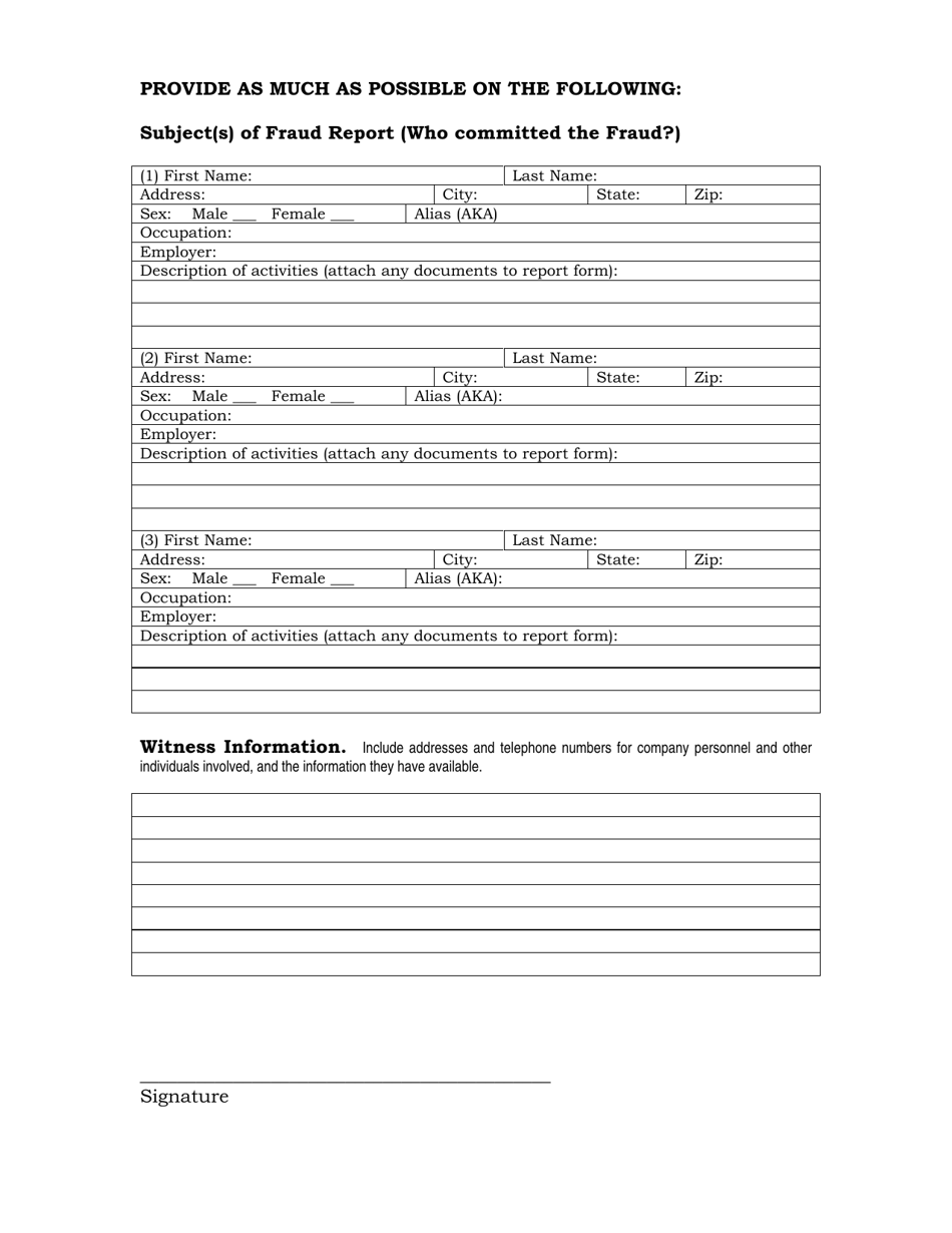 Suspected Mortgage Fraud Report - Texas, Page 2