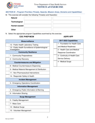 Notice of Exercise - Texas, Page 2