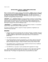 Document preview: Form MR-REV Application for Mineral Mine Plan Revision or Amendment - Utah