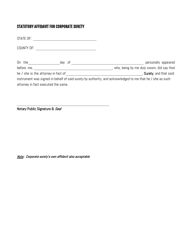 Industrial and Manufacturing Special Use Permit Bond - Utah, Page 2