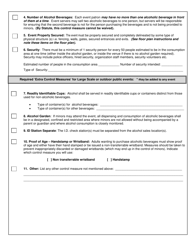 Temporary Beer Event Permit Application - Utah, Page 12